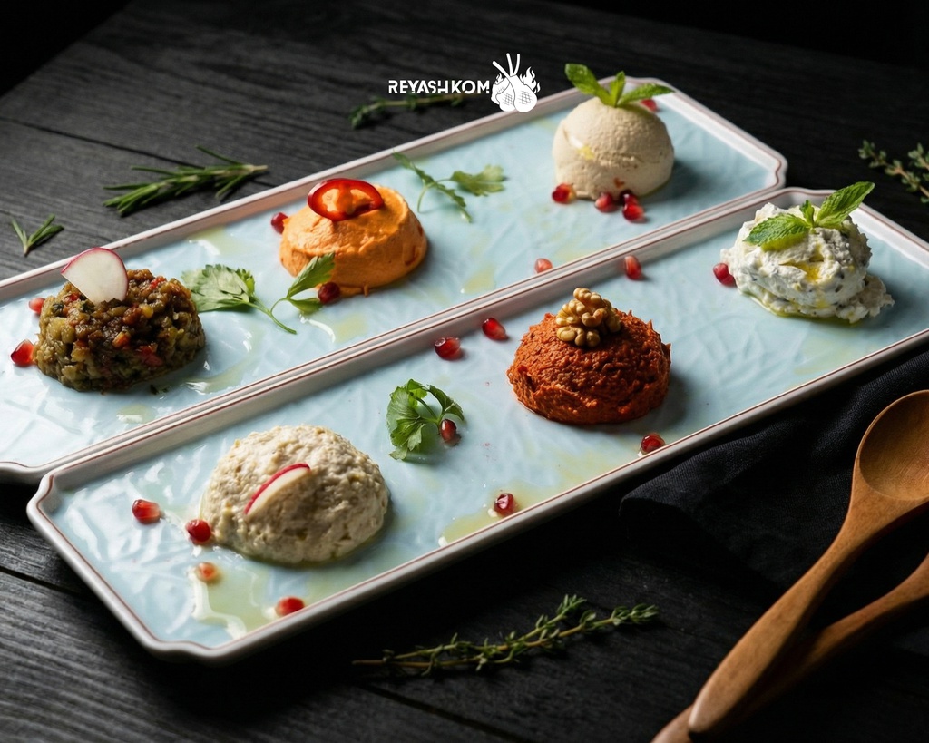 Large mixed appetizers