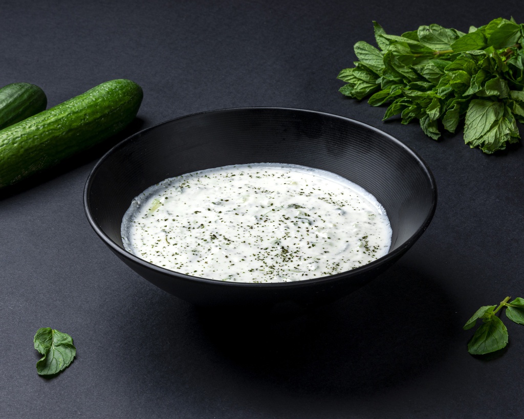 Cucumber yogurt salad