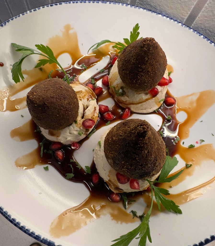 Fried Kibbeh )3)piece