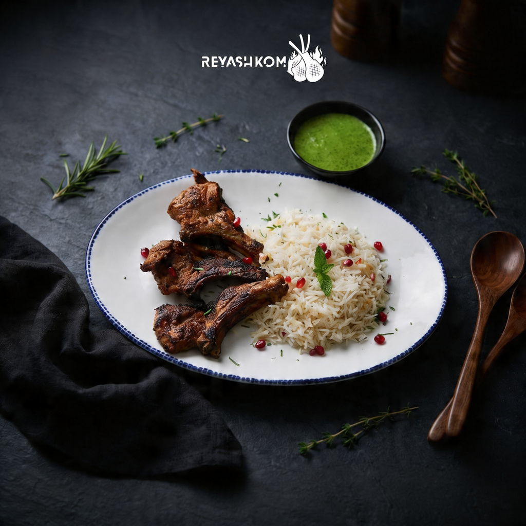 Lamb chops Pesto