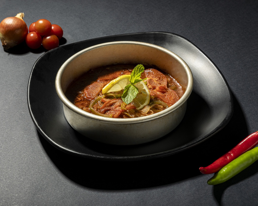 Kofta Oven with tomato sauce