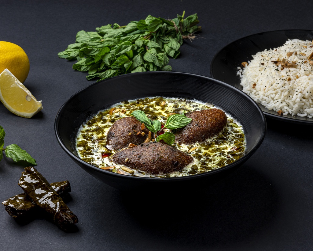 Kibbeh Vine Leaves With Yogurt
