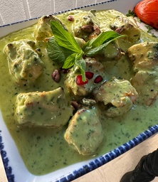 Tavuk sis Pesto