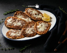Lahmeh Bl Ajine Pomegranate With Cheese