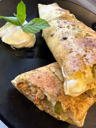 Chicken kebab sandwich