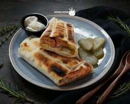 Chicken kebab sandwich