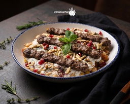 Meat kebab fattah